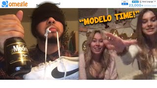 MODELO TIME ON OMEGLE quotWanna see a Backflipquot [upl. by Edan]