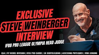 STEVE WEINBERGER INTERVIEW  OLYMPIA HEAD JUDGE [upl. by Erodoeht]