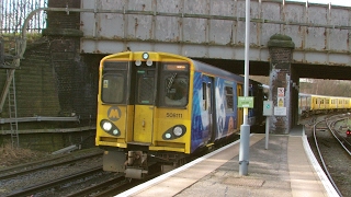 Half an Hour at 216  Birkenhead North Station 1022017  Class 507 508 terminus [upl. by Atsira]