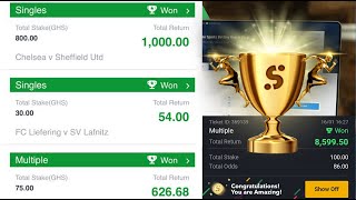 How to WIN BET Daily  Make Huge money Everyday BET 700 USD every week SPORTYBET TipsBETWAY Tips [upl. by Arenahs]