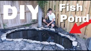 DIY MINI BACKYARD POND ANOTHER POND Part 1 [upl. by Ilime572]