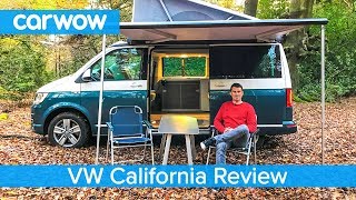 New VW Camper  Volkswagen California 2019 indepth review [upl. by Ennayoj]