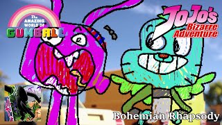 Jojos Bizarre Adventure Stone Ocean Stands portrayed by Gumball [upl. by Annahsal39]