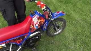 PW80 HEAVILY MODIFIED WITH FMF PIPE MODS LIST VIDEO [upl. by Nazarius]