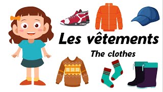 Apprendre les vêtements en français  Lets Learn [upl. by Jacquelynn961]