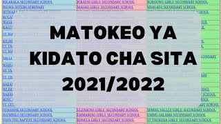 1 🔴MATOKEO YA KIDATO CHA SITA 20212022form six results 2021form six resultsNECTA RESULTS 2021 [upl. by Notffilc]