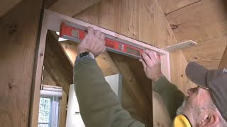 Installing a custom door frame with Wayne Lennox [upl. by Assiron]