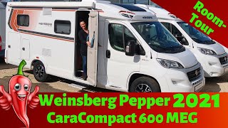 NEU2021🧡 Weinsberg Pepper CaraCompact MEG600 🌞 🧡 VLOG85 [upl. by Bruckner870]