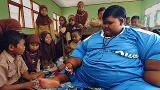 Worlds Heaviest Kid Loses Weight To Go To School [upl. by Rayshell84]