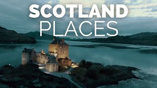 10 Best Places to Visit in Scotland  Travel Video [upl. by Milde]