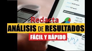 CÓMO REDACTAR LOS RESULTADOS DE UNA TESIS  ENFOQUE CUANTITATIVO [upl. by Llyrad]