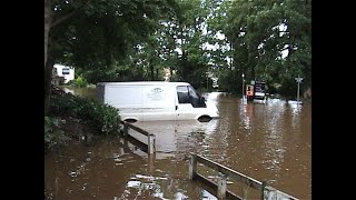 Storm flooding Pickering and NYMR [upl. by Kliment]