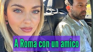 Chiara Ferragni a Roma con un amico in giro per musei [upl. by Saint]