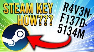 How to Redeem Code on Steam  Unlock a Game Key [upl. by Ondrea]