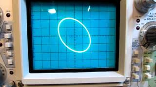 48 Basics of Lissajous Patterns on an Oscilloscope [upl. by Rusell378]