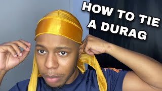 How To Tie A Durag [upl. by Sidhu423]