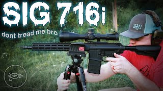 Review Sig Sauer 716i TREAD AR10 Outta 10 [upl. by Wadlinger]