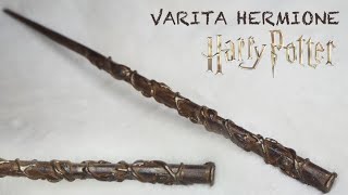 Como hacer varita HERMIONE GRANGER  Silicona caliente  Harry potter DIY  Varita Hermione [upl. by Lundeen]