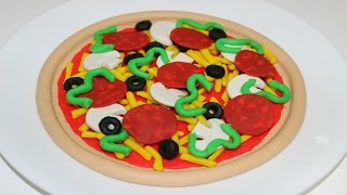 Play Doh Pizza Super Easy by Tiger Tomato [upl. by Francine]