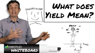 What does yield mean  Marketplace Whiteboard [upl. by Siramaj]