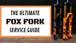 Fox Fork Lowers amp Air Spring Service  GRIP2 Damper Install [upl. by Ryle]