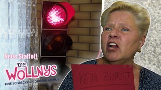 ⚡️ DER WOLLNYMEGASTREIT ⚡️ Silvia amp Harald vs Kids 🚦  Folge 195  Die Wollnys  RTLZWEI [upl. by Suanne]