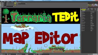 TEdit Tutorial Terraria Map ViewerEditor 131 PC with download links [upl. by Animas214]