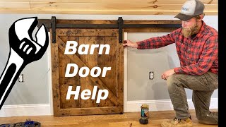 Barn Door Installation and Hardware questions answered [upl. by Alehtse]