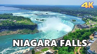 NIAGARA FALLS  ONTARIO CANADA 4K [upl. by Anaerda]