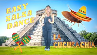 EASY Salsa Dance for Kids  Mexico in May  La Cucaracha  Brain Breaks for Kids [upl. by Rapsac328]