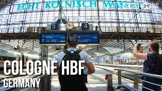 Cologne Hauptbahnhof  🇩🇪 Germany 4K HDR Walking Tour [upl. by Candida625]