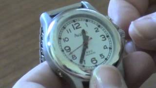 One Button Talking Watch Setting Instructions [upl. by Aeneas959]