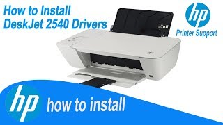 HP Deskjet 2540 Drivers  Full Installation Guide January 2024 [upl. by Elaynad]