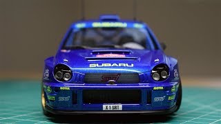 Building a Scale Model Tamiya Subaru WRC 2001 [upl. by Minda]