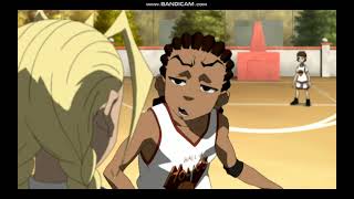 The Boondocks Season 2 Riley Freeman VS Cindy Mcphearson Basketball Team Moments [upl. by April]