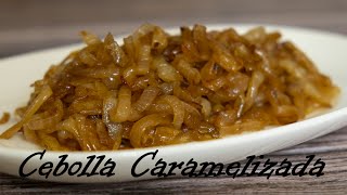 Como hacer Cebolla Caramelizada sin azúcar ✅ [upl. by Nnyla]