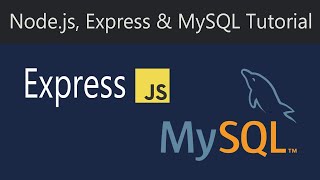 Nodejs Express amp MySQL Tutorial  Build a Simple FullStack App [upl. by Bum]