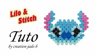 Tuto Perles à repasser Hama  Lilo amp Stitch [upl. by Scever]