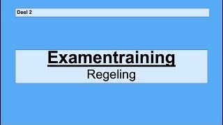 VMBO examentraining  Regeling en het zenuwstelsel  Deel 2 [upl. by Krys]