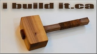 How To Make A Wooden Mallet [upl. by Cyndia]