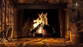 Fireplace in 4k 🔥 Yule Log in HD  8 hours Relaxing Sounds [upl. by Nike]