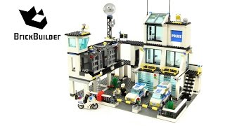 LEGO CITY 7744 Police Headquarters Speed Build for Collecrors  Collection Police 2974 [upl. by Weywadt]