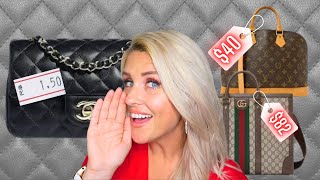 Every Secret I Use to Buy Luxury Bags CHEAP [upl. by Dorthy]