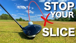 5 Easy ways to STOP your Golf Slice FOREVER [upl. by Abagail]