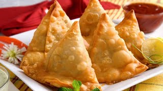 Aloo Samosa Recipe • How To Make Samosa • Potato Samosa Recipe • Vegetable Samosa Recipe • Somosa [upl. by Ebsen]