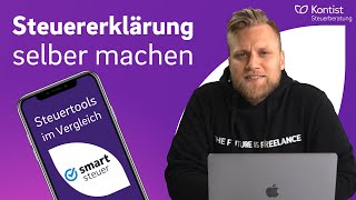 Smartsteuer Review  Steuerapp für Selbständige  Smartsteuer im Test der Kontist Steuerberatung [upl. by Atsed]