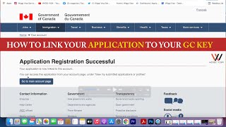 HOW TO LINK YOUR STUDENT VISA APPLICATION TO YOUR GC KEY  LIVE DEMO [upl. by Yniar314]