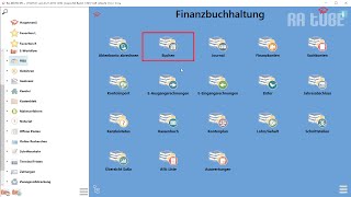 RAMICRO  Finanzbuchhaltung  Buchen [upl. by Publius]