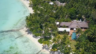 Beachfront Villa Estate Tour at Four Seasons Resort Bora Bora [upl. by Schmidt]