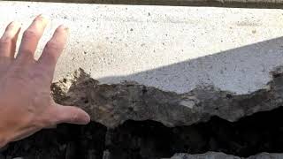 Concrete Crack Repair  Using TF Structural repair mortar [upl. by Jillian]